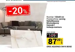 Merkury Market Gres Aqueries Onyx Beige oferta