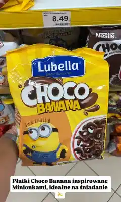 Dino Płatki Lubella Choco Banana oferta