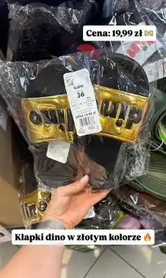 Dino Klapki Dino złote oferta