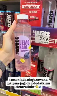 Dino Lemoniada niegazowana cytryna-jagoda Dr Witt oferta