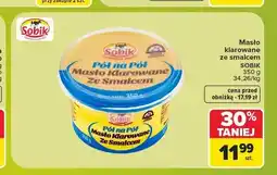 Carrefour Masło klarowane ze smalcem Sobik Pół na Pół oferta