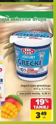 Carrefour Jogurt typu greckiego Mlekovita oferta