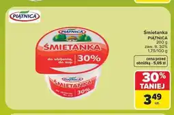 Carrefour Śmietanka Piątnica 30% oferta