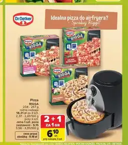 Carrefour Pizza z szynką i pieczarkami Rigga oferta