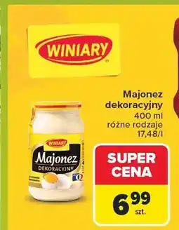 Carrefour Majonez dekoracyjny Winiary oferta