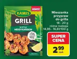 Carrefour Mieszanka przypraw do grilla w stylu meksykańskim Kamis oferta