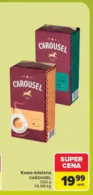 Carrefour Kawa mielona Carousel Daily Cup Crema oferta