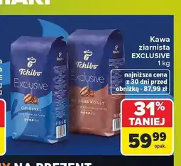 Carrefour Kawa ziarnista Tchibo Exclusive Original oferta