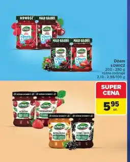Carrefour Dżem truskawkowy Łowicz 6 kcal oferta