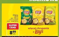 Carrefour Chipsy ziemniaczane Lay's Green Onion oferta
