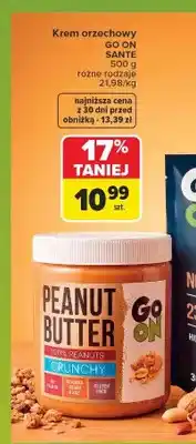 Carrefour Krem orzechowy GO ON Sante oferta