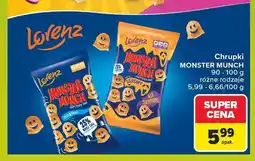 Carrefour Chrupki Lorenz Monster Munch Original oferta