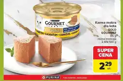Carrefour Karma mokra dla kota Gourmet Gold oferta