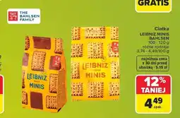 Carrefour Ciastka Leibniz Minis Choco oferta