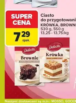 Carrefour Ciasto do przygotowania Delecta Brownie oferta