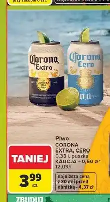 Carrefour Piwo Corona Extra oferta