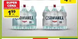 Carrefour Woda mineralna Cisowianka lekko gazowana 6-pak oferta