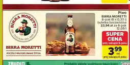 Carrefour Piwo Birra Moretti L'Autentica 6-pak oferta