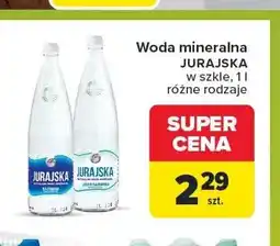 Carrefour Woda mineralna Jurajska gazowana oferta