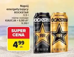 Carrefour Napój energetyzujący Rockstar Original oferta