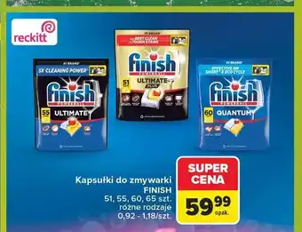 Kapsułki do zmywarki Finish Ultimate