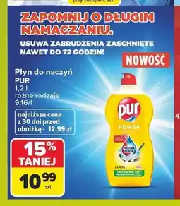 Carrefour Płyn do naczyń Pur Power oferta