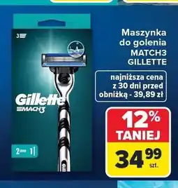 Carrefour Maszynka do golenia Gillette Mach3 oferta
