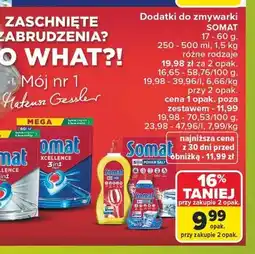 Carrefour Płyn nabłyszczający do zmywarki Somat oferta