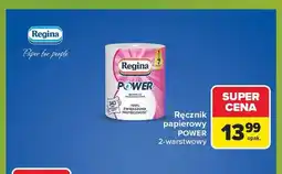 Carrefour Ręcznik papierowy Regina Power 2-warstwowy oferta