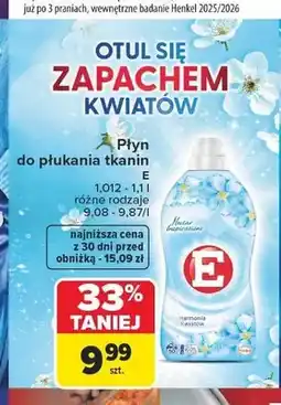 Carrefour Płyn do płukania tkanin E oferta