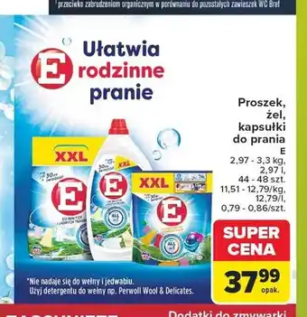 Carrefour Proszek do prania E oferta