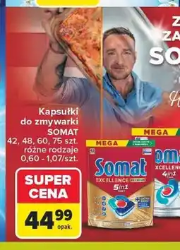 Carrefour Kapsułki do zmywarki Somat Gold oferta