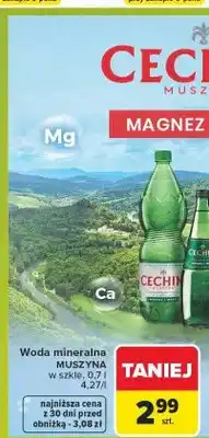 Carrefour Woda mineralna Cechini Muszyna oferta