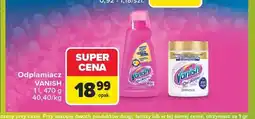 Carrefour Odplamiacz w płynie Vanish Oxi Action oferta