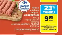 Carrefour Miś mielone z indyka Carrefour oferta