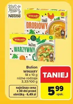 Carrefour Bulion warzywny Winiary oferta