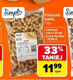Carrefour Fistaszki Simpl oferta