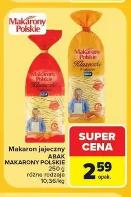 Carrefour Makaron jajeczny Kluseczki Abak oferta