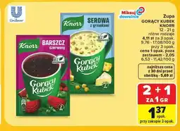 Carrefour Zupa Gorący Kubek Barszcz czerwony Knorr oferta