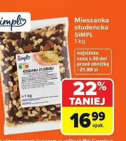 Carrefour Mieszanka studencka Simpl oferta