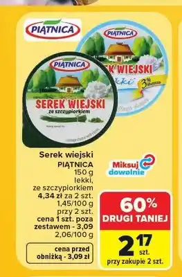 Carrefour Serek wiejski lekki Piątnica oferta