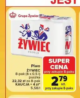 Carrefour Piwo Żywiec 8-pak oferta