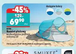 Biedronka Namiot plażowy Altus oferta
