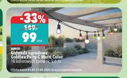Biedronka Girlanda ogrodowa Sanico Goldlux Party C Multi Color oferta