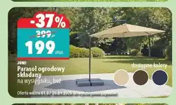 Biedronka Parasol ogrodowy składany Jumi oferta