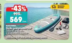Biedronka Deska pompowana SUP z akcesoriami Black Forest oferta