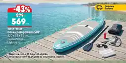 Biedronka Deska pompowana SUP Black Forest oferta