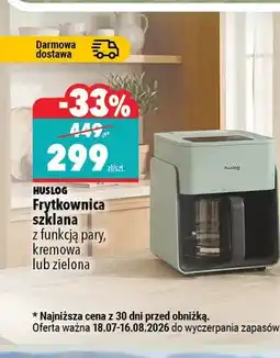 Biedronka Frytkownica szklana Huslog oferta