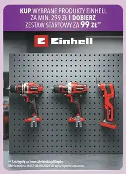 Biedronka Zestaw startowy Einhell oferta
