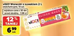 Carrefour viGO! Woreczki z suwakiem 2 L oferta